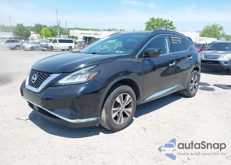 2020 Nissan Murano Sv Intelligent Awd z USA, uszkodzony, nr VIN 5N1AZ2BSXLN140628